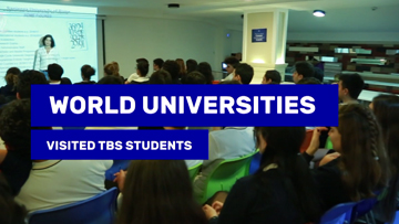 World Universities visited TBS Students