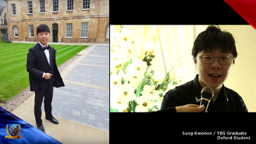 TBS Graduate: Sung Kwonon - He's an Oxford student!